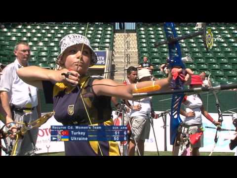 Turkey v Ukraine – recurve cadet women's team bronze | World Archery Youth Championships 2009