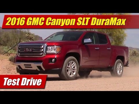 2016 GMC Canyon SLT DuraMax: Test Drive