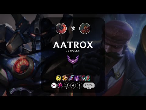 Aatrox Jungle vs Graves - KR Master Patch 12.22