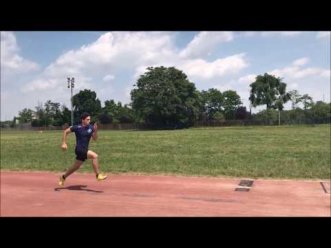 Giorgio Gianatti salto in lungo esame atletica