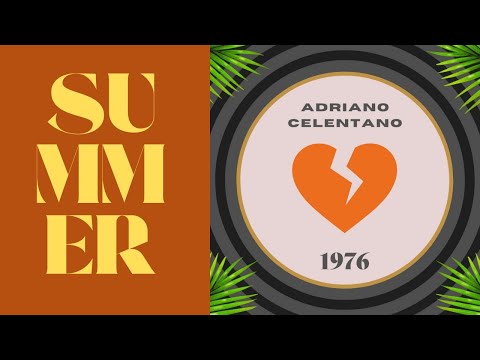 ADRIANO CELENTANO - UOMO MACCHINA (Lyrics in Description)