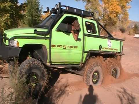 T-Rex 6x6  - last run before 6 wheel steering