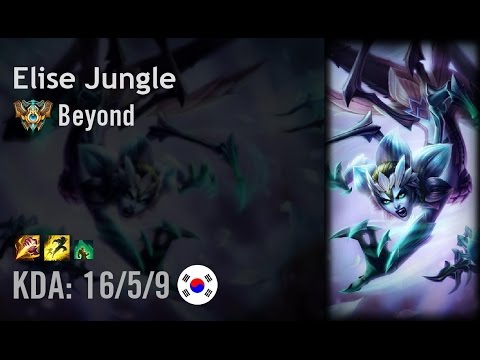 Elise Jungle vs Gragas - Beyond - KR Challenger Path 6.6