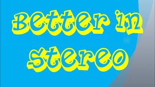 Dove Cameron - Better in Stereo - Liv y Maddie - Lyrics by 3patravell