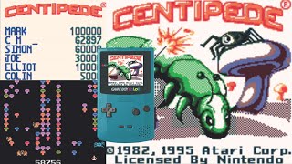 Centipede Game Boy Color - C&M Plays