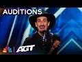 Wait for it... Sunny Chatum's audition leaves the crowd SPEECHLESS! | Auditions | AGT 2023