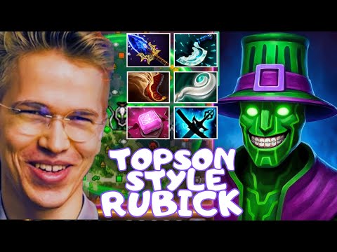 Topson Style Rubick Gameplay 7.39d