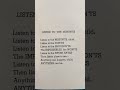 Listen to the Mustn’ts by Shel Silverstein