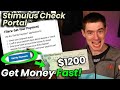Stimulus Check Portal for DIRECT DEPOSIT Now OPEN Stimulus Check Portal for DIRECT DEPOSIT Now OPEN