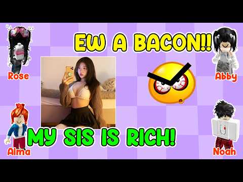 🐷 TEXT TO SPEECH 🐷 My Little Sister Joined My GC And Told Them My Secrets