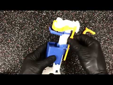 Разбор заливного механизма для инсталляции OLI. Чистка мембраны.