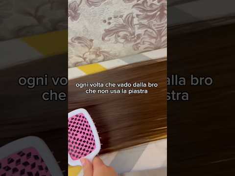 Ogni volta che vado dalla mia amica che non usa la Piastra per Capelli