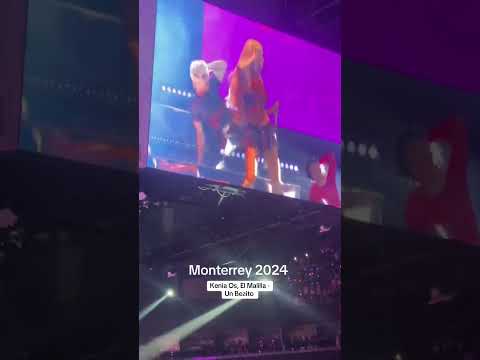 Kenia Os, El Malilla - Un Bezito (PINK AURA TOUR ARENA MONTERREY 2024)