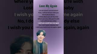 Download lagu V - Love Me Again Song (Lyrics) #kpop #idol #bts #army #v #song #lyrics #viral #trending #shorts mp3 Download lagu V - Love Me Again Song (Lyrics) #kpop #idol #bts #army #v #song #lyrics #viral #trending #shorts mp3