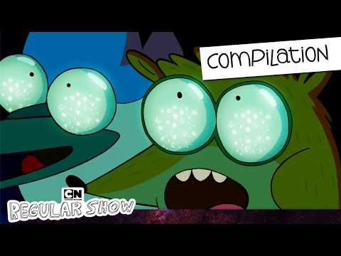 Every Episode from Season 1 & 2 | Regular Show Compilation | Cartoon Network UK