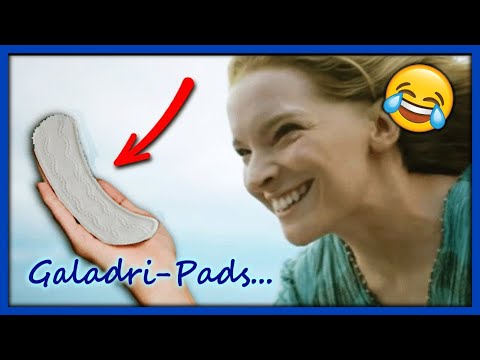 Galadriel - 1980s Menstrual Pads Commercial - (Rings of Power s01e03 parody meme)