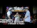 J Smooth vs Hoan - Popping Final | stance | FREESTYLE SESSION WORLD FINAL 2022