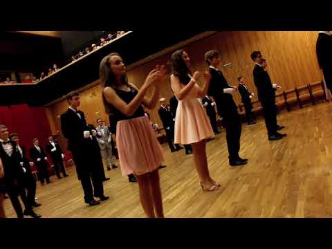 Taneční Hlinsko 2020 středeční lekce - první lekce ukázka