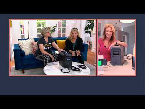 Tragbares ONEUP-Kraftwerk von Ecoflow mit AC-Steckdosen, Solarpanel nach Wahl auf QVC