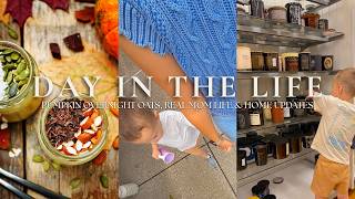 DAILY VLOG | Real Mom Life, Everyday moments, & Pumpkin Overnight Oats