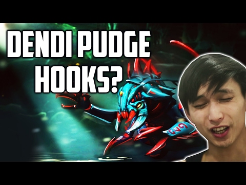CURSED BY OUR DENDI PUDGE HOOKS ◄ SingSing Moments Dota 2 Stream