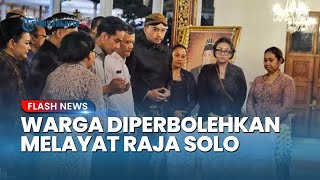 Keraton Surakarta Izinkan Masyarakat Umum Melayat PB XIII di Masjid Pujosono, Begini Tata Caranya!