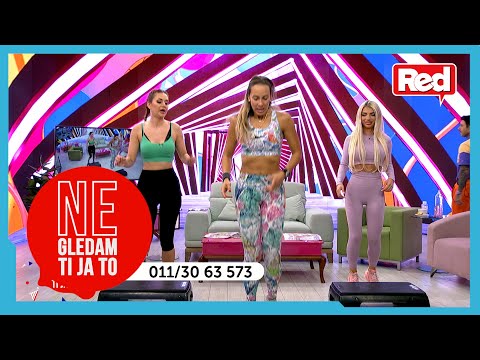 Jutarnji trening Milice i Tamare sa Bojana Paljić - Ne Gledam Ti Ja To - 20.10.2022 - Red TV