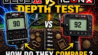 XP Icon X vs Deus II Depth Test - How Do They Compare ? 