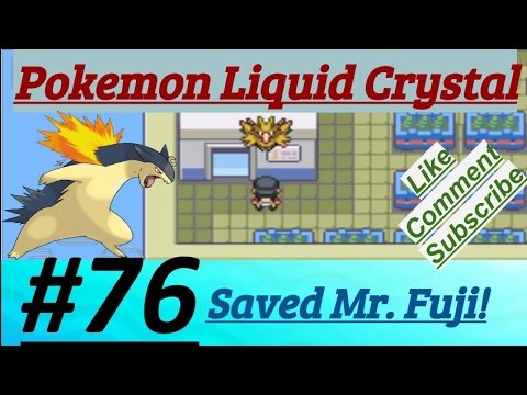 Pokemon Liquid Crystal Episode 76 Meet Axel & Saved Mr. Fuji & Saw Zapdos & Defeated Team Saturn