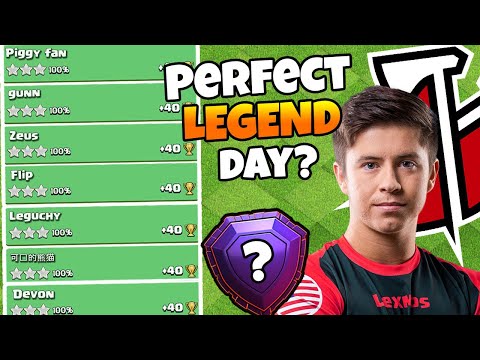 The Perfect Day in Legends League? | #clashofclans