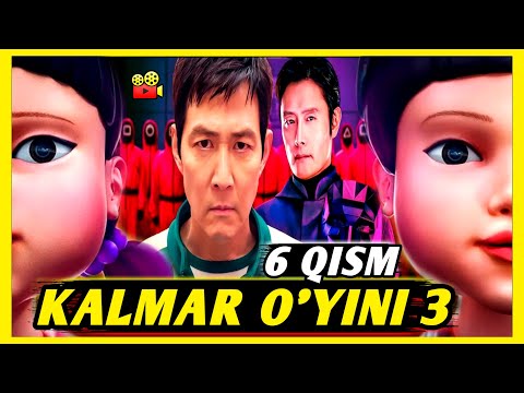 KALMAR O'YINI 3 MAVSUM 6 QISM |🎬 yangi tarjima kinolar uzbek tilida 🇺🇿 таржима кинолар 🎥 o'zbek kino