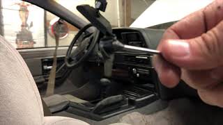 89 ford thunderbird ignition replacement
