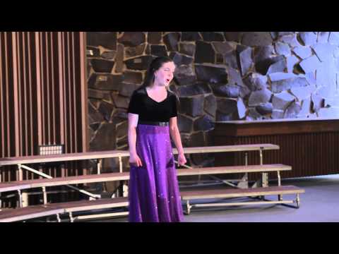 Rebecca Stojack - Take Me To The World from "Evening Primrose" - Stephen Sondheim