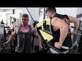 Chest & Arms with Online Client Brad!