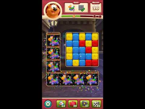 Toon Blast Level 2520 - NO BOOSTERS 🐻🐺🐱 | SKILLGAMING ✔️