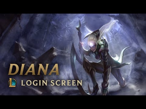 Diana, Scorn of the Moon | Login Screen (ft. Lisa Thorn) - League of Legends