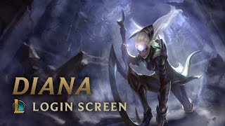 Diana, Scorn of the Moon | Login Screen - League of Legends