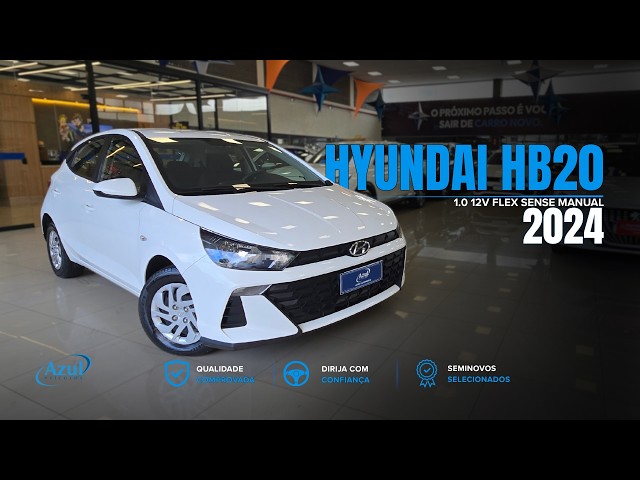 Vídeo HYUNDAI HB20 1.0 12V FLEX SENSE MANUAL