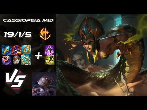 MID Cassiopeia vs Orianna - EU Challenger Patch 25.23