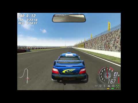 TOCA Race Driver 3 - Lausitz Lap With The Subaru Impreza N10
