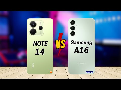 Redmi Note 14 vs Samsung A16