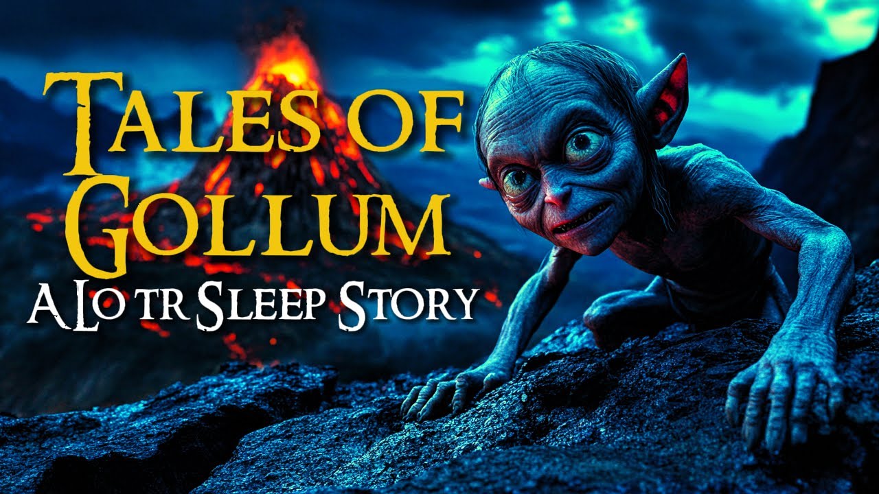 Origins of Gollum and Smeagol : LOTR Asmr Sleep Story | Tolkien Lore with Ambience