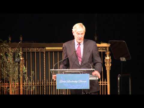Ted Turner introduces Tim Wirth: 2013 Global Leadership Dinner