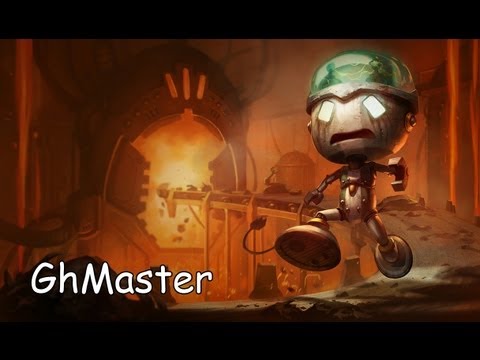 Sad Robot Amumu Skin Spotlight (HD) - League of Legends