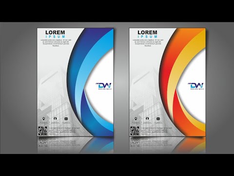 Brochure Design in CorelDraw x7 Tutorial By Graphic Station Free Download CDR File