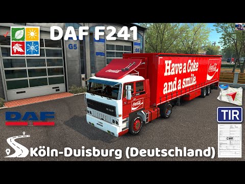 ETS 2 1.36●DAF F241●Köln-Duisburg(Germany)