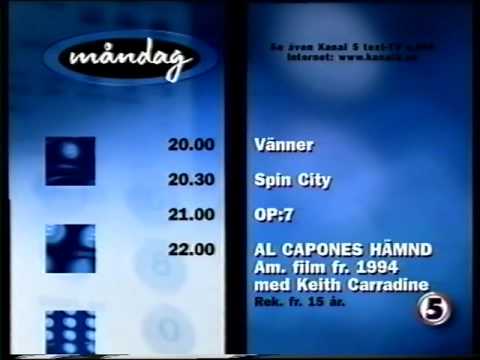Kanal5 Avslutning 1998-02-08