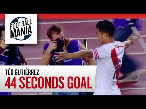 Téo Gutiérrez 44 Seconds Goal Vs. Estudiantes