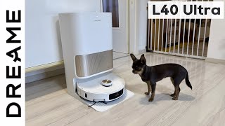 DREAME L40 Ultra - New Robot Vacuum and Mop with Auto-Empty and Mop Self-Cleaning