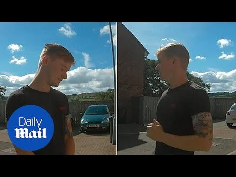 Moment man is caught and confronted by pedophile hunters